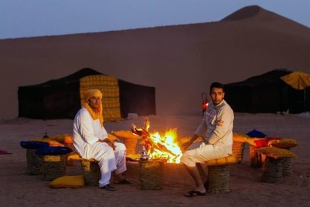 Camp Sahara Holidays M'Hamid Eksteriør bilde